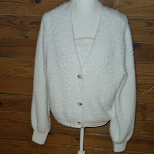 Cozy White Women's 2 Piece